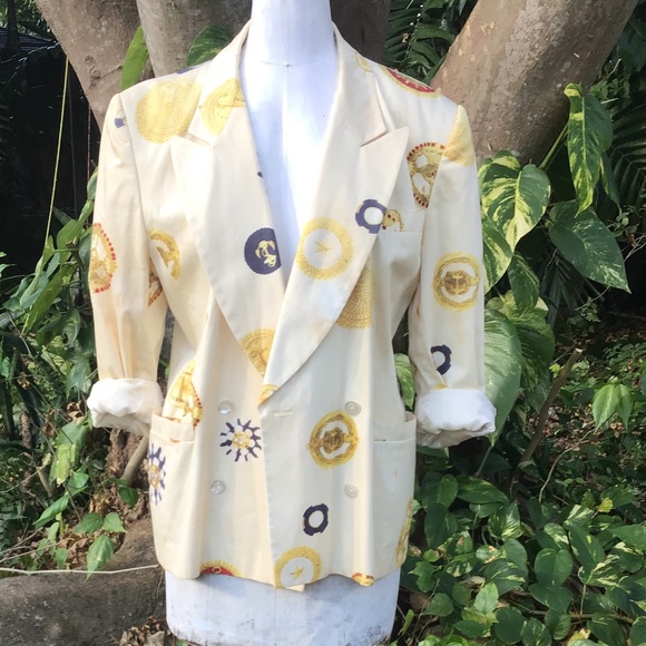 Vintage Escada cotton double breasted Jacket